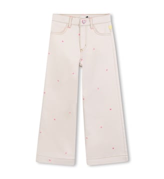 Pantalon coton avec coeurs - Billieblush - Tufo