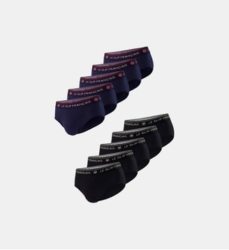 Lot de 10 slips en coton Le Slip Francais