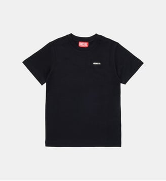 T-shirt avec logo - Diesel Kids - Noir