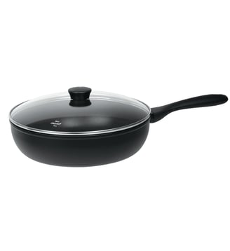Sauteuse Cookway Ø24 cm avec couvercle - Cristel - Noir