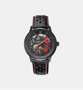 Montre automatique Paddock Noir, Rouge 338A433 - Pierre Lannier - Noir