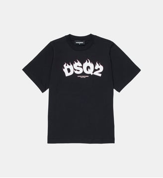 T-shirt avec logo DSQ2 - Dsquared2 - Noir