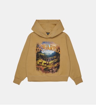 Sweat-shirt avec logo - Dsquared2 - Sable