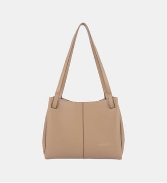 Sac cabas épaule Sierra Haus en cuir - Lancaster - Sable