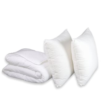 Pack Climarelle® Thermorégulation couette TEMPEREE+oreiller - Dodo - Blanc