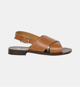 Sandales Plates Zita Cuir d Agneau Bobbies