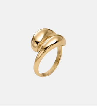 Toi et moi en anneau 925 argenté doré 18K - Aristocrazy - Or