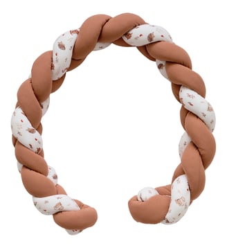 Tresse décorative ouatinée (200 cm) - BB & Co - Blanc