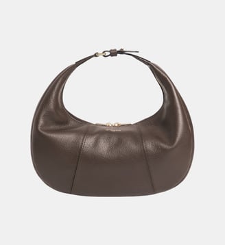 Petit sac hobo Juliette en cuir grainé - Le Tanneur - Arabica