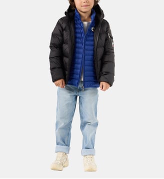 Doudoune enfant à capuche Grand Froid Kazan - Jott - Noir