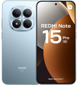 Smartphone Redmi Note 15 Pro Bleu 256Go 5G - Xiaomi - Bleu