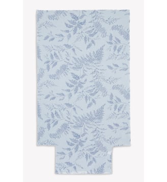 Parure de lit - Réversible Feuillage - Tartine Et Chocolat - Bleu