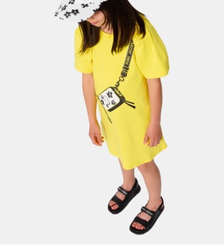 Ballons robe à manches - Marc Jacobs Kids - Jaune
