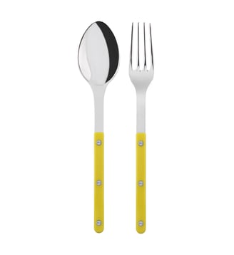 Couverts de service, Bistrot Uni - Sabre - Jaune