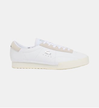 Sneakers Aura homme en cuir - Lacoste - Blanc et beige