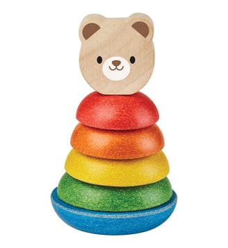 Ours à empiler - PlanToys - Multicolore