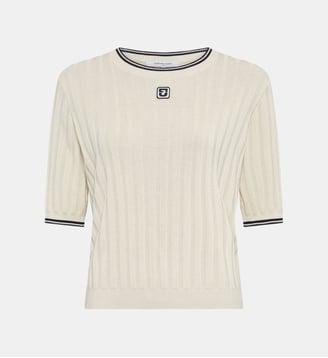 Pull à côtes et manches courtes - LYRA Gerard Darel