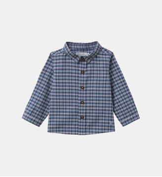 Chemise à carreaux - Cyrillus - Carreaux bleu