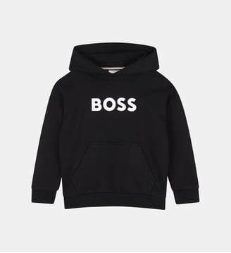 Sweat-shirt à capuche - BOSS Kidswear - Black