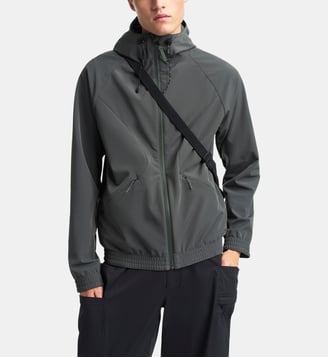 Veste mi-saison à capuche - Aigle - Gris foncé