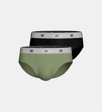 Pack de 2 Slips d'homme en Lyocell Impetus