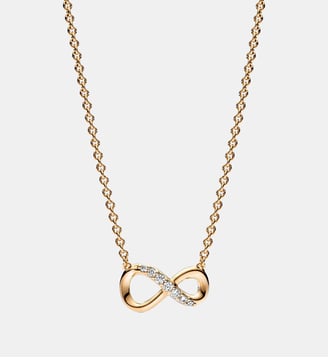 Collier Infini Scintillant - Pandora - Doré