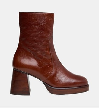 Bottines Brigand Cuir Vieilli - Jonak - Marron