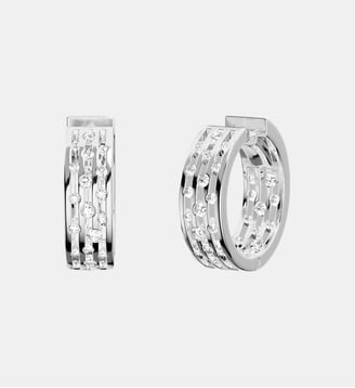 Boucles D'Oreilles Graphique - APM Monaco - Blanc