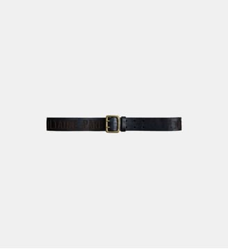 Ceinture Buckley Stamp-Navy-90 - Zadig&Voltaire - Bleu marine