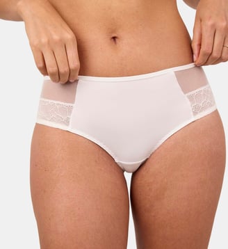 Shorty Nudité lys - Maison Lejaby - Blanc