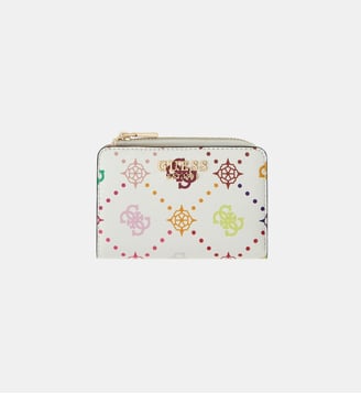 Portefeuille Emelie 4G Logo - Guess - Fantaisie multicolore