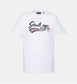 T-shirt imprimé Schott NYC® vintage - Schott - Blanc