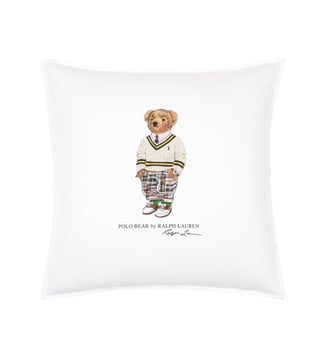 Housse de coussin en coton - Ralph Lauren Home - Blanc