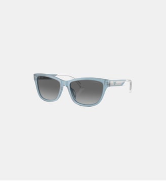 Lunettes de soleil Œil de chat EA4227U - Emporio Armani - Bleu