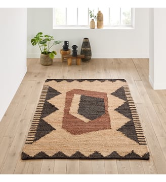 Tapis 93% jute - La Redoute Interieurs - Multicolore