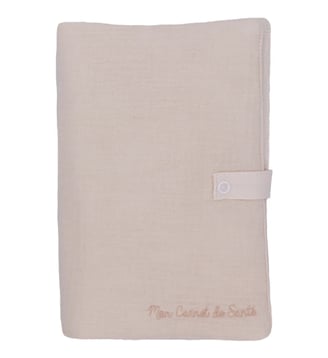 Protège carnet de santé - BB & Co - Écru