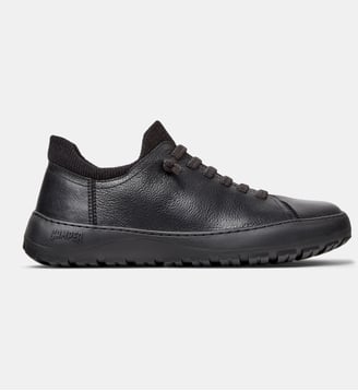 Baskets Peu Serra cuir - Camper - Noir