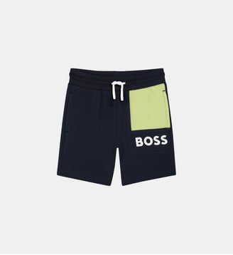 Short en coton doublé BOSS Kidswear