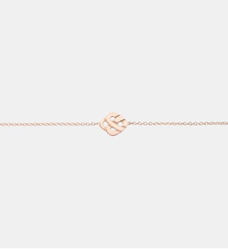 Bracelet Cœur Entrelacé - Poiray - Or rose