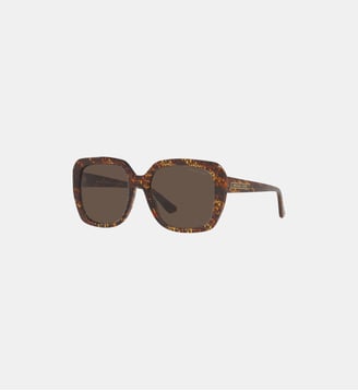 Lunettes de soleil Carré MK2140 Manhasset - Michael Kors - Écaille de tortue imprimé logo mk