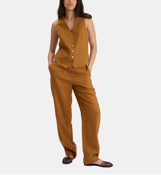 Gilet Sanite - Ines de la Fressange Paris - Marron