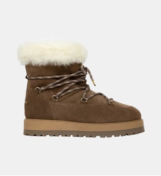 Boots Grand Froid Kiruna Cuir Suédé - Bobbies - Kaki