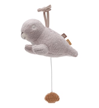 Peluche musicale Deepsea - Jollein - Gris