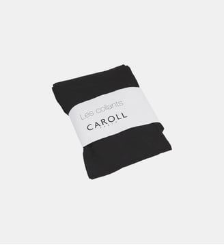 Collant james b - Motif uni - Caroll - Noir
