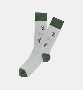 Chaussettes en coton - Pétanque Ciel - Arthur - Ciel