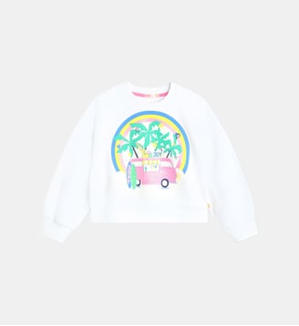 Sweat-shirt en molleton - Billieblush - Blanc