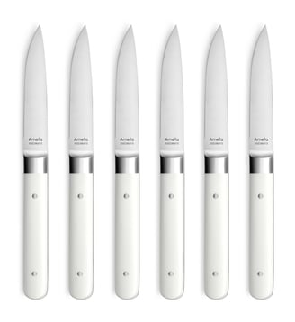 Coffret couteaux steak - Amefa - Blanc