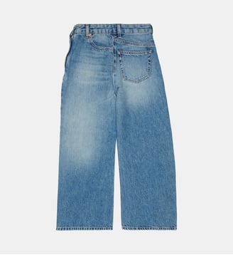 Jean coupe regular cinq poches - MM6 Maison Margiela - Denim bleu