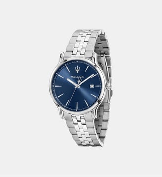 Montre Epoca Bleu R8853118031 - Maserati - Argenté