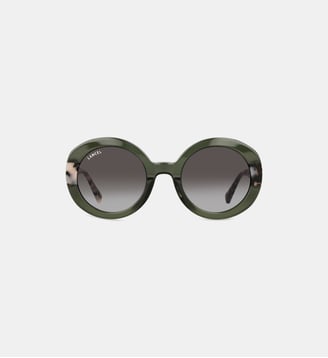 Lunettes de soleil Rosie - Lancel - Marron foncé